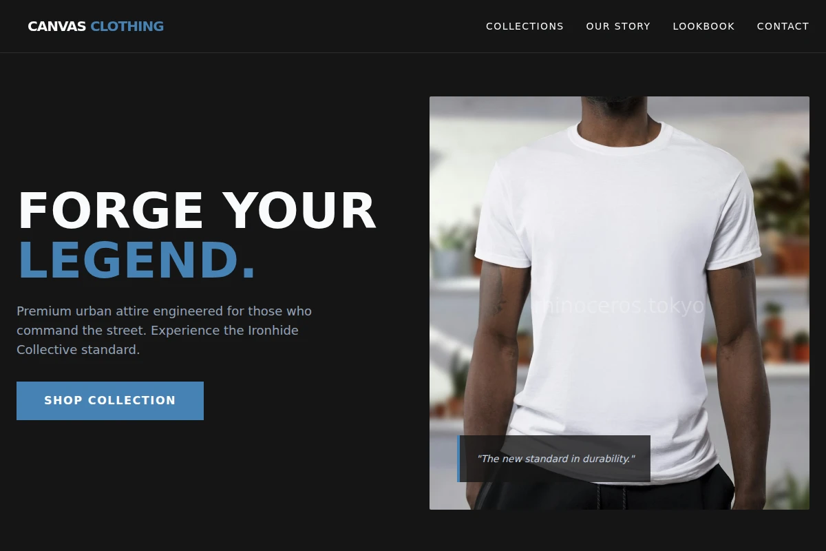 Canvas Clothing